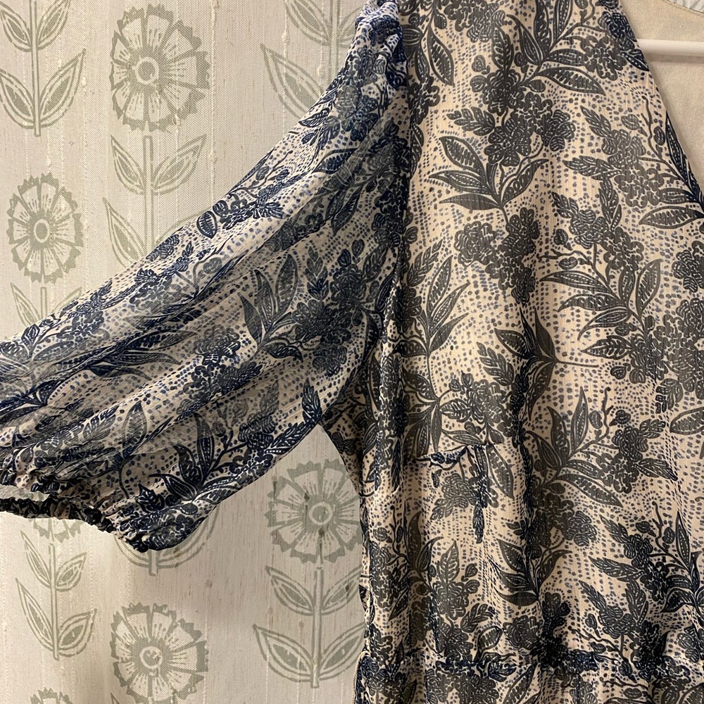 Eloquii Indigo Bloom Dress - Picture 3 of 9